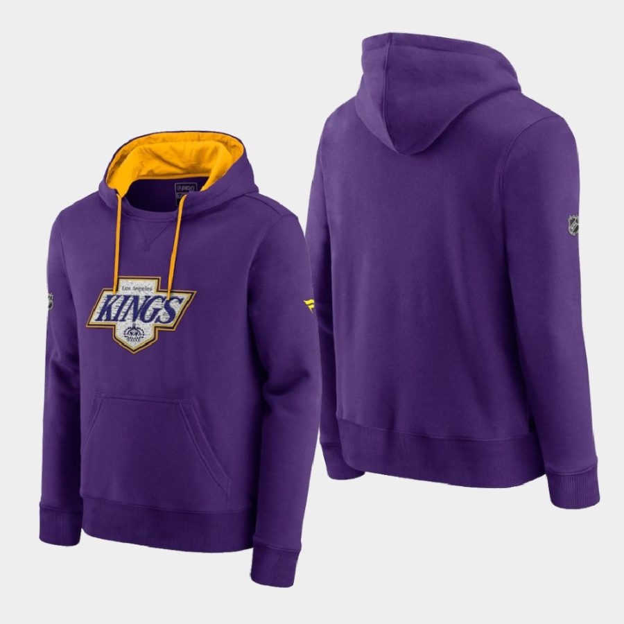 kings purple special edition archival throwback pullover hoodie