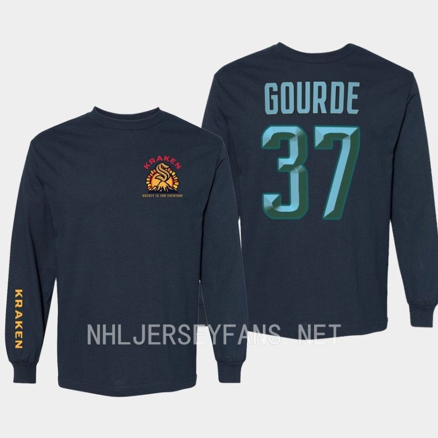 kraken yanni gourde black black history month long sleeve t shirt