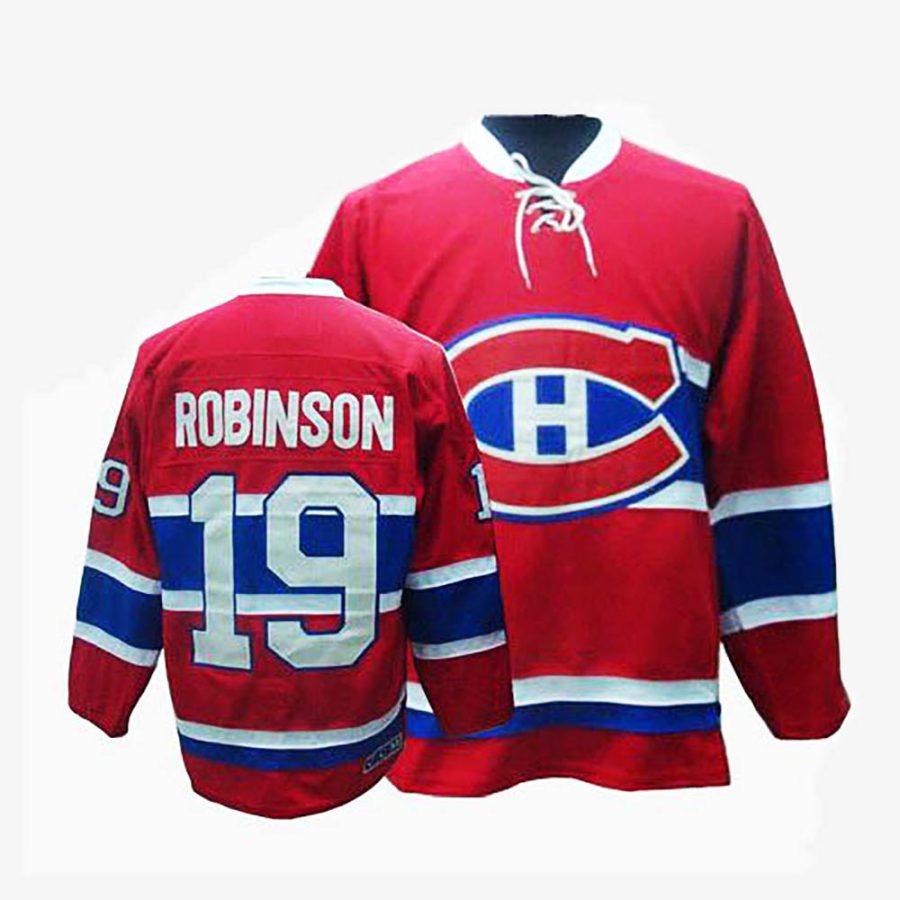 larry robinson red throwback jersey