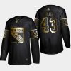 libor hajek rangers black 2019 nhl golden edition authentic jersey