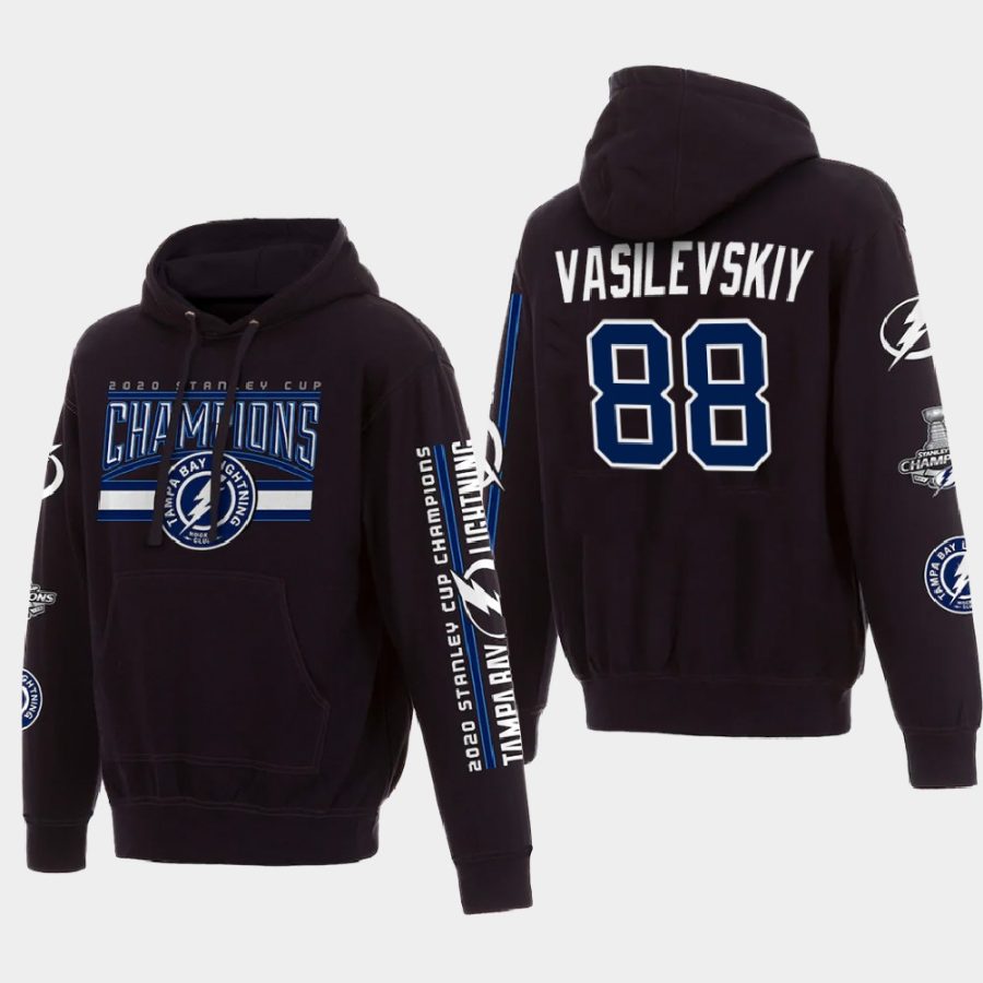 lightning andrei vasilevskiy black 2time stanley cup champions pullover hoodie