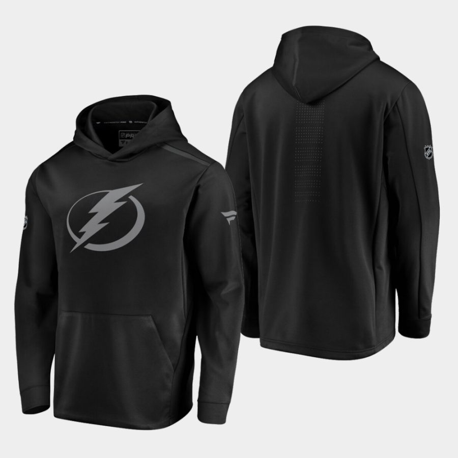 lightning black gray alternate logo rinkside hoodie