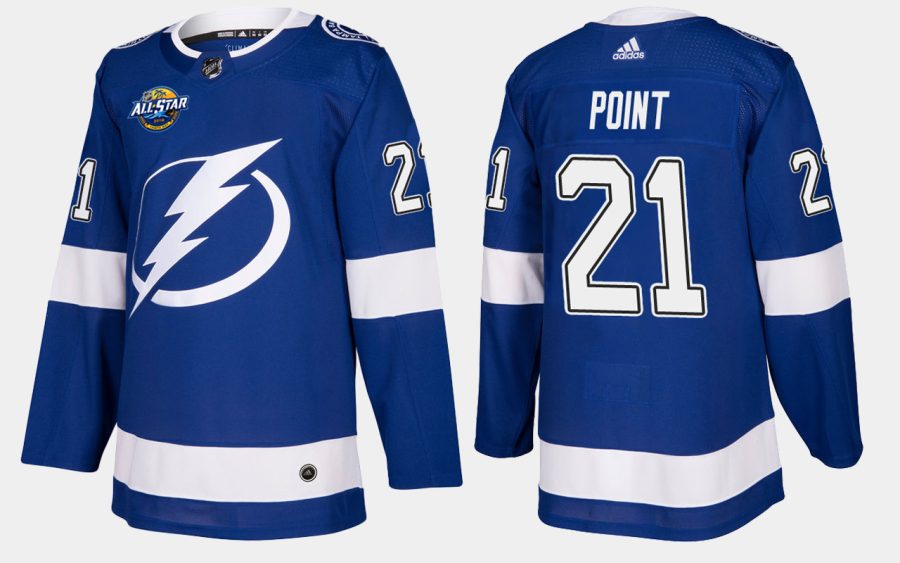 lightning brayden point home blue jersey