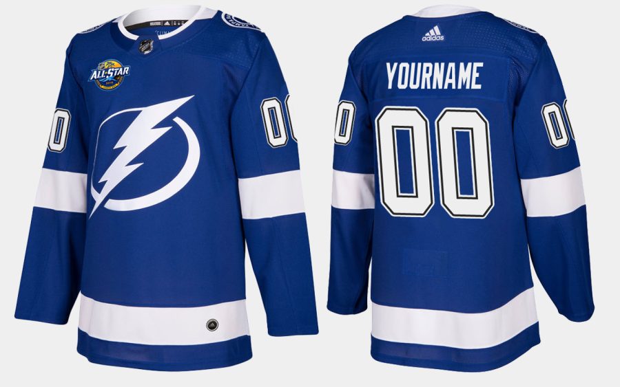 lightning custom home blue jersey