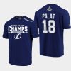 lightning ondrej palat navy 2020 stanley cup champs trophy logo t shirt