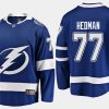 lightning victor hedman home breakaway player jersey