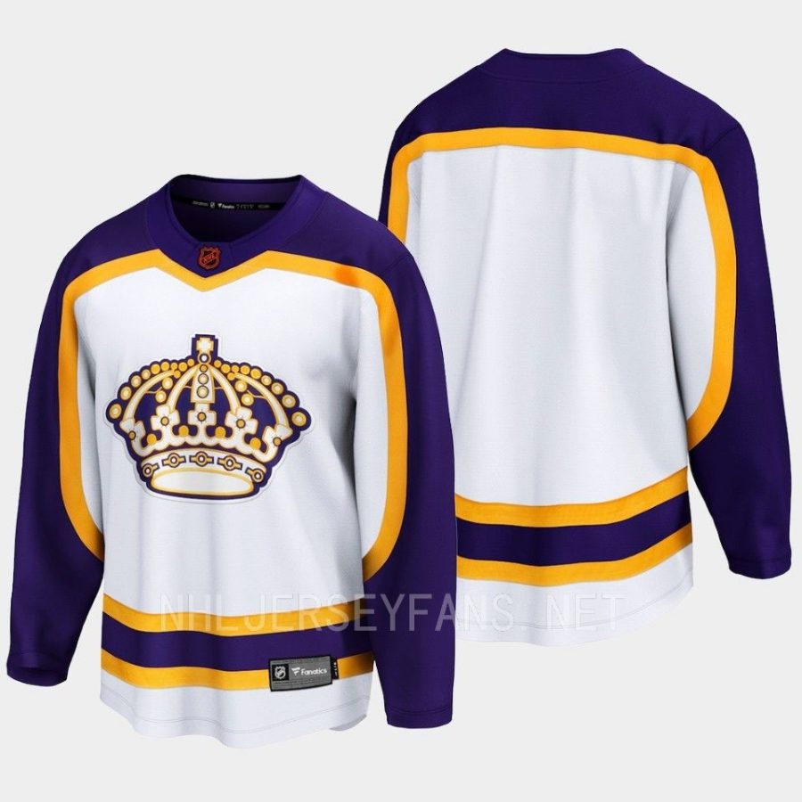 los angeles kings blank special edition 2.0 2022 breakaway retro jersey white