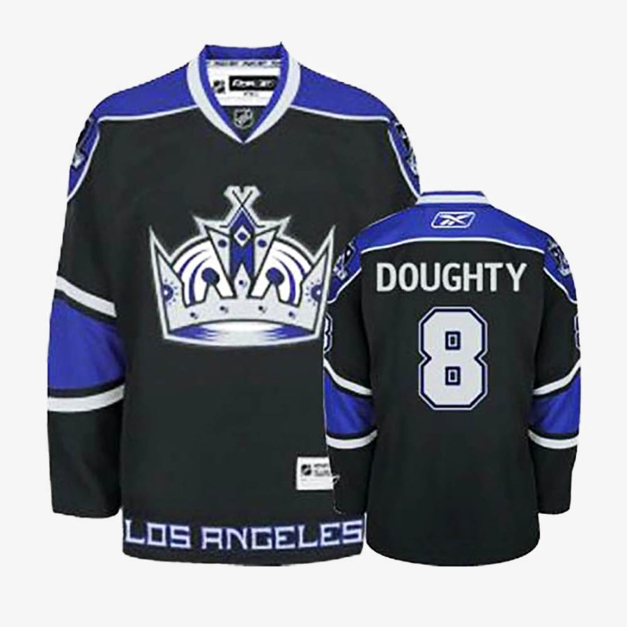 los angeles kings drew doughty black women jersey