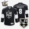 los angeles kings drew doughty black youth home jersey