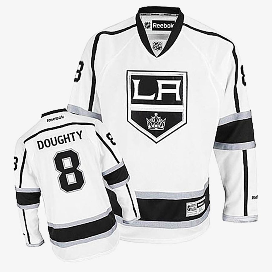 los angeles kings drew doughty white away authentic jersey