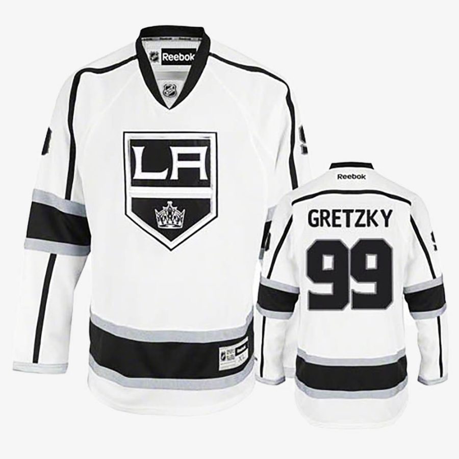 los angeles kings wayne gretzky white youth jersey