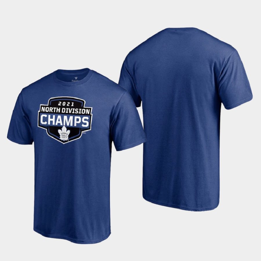 maple leafs blue 2021 north division champions t shirt