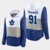 maple leafs john tavares white prep colorblock hoodie