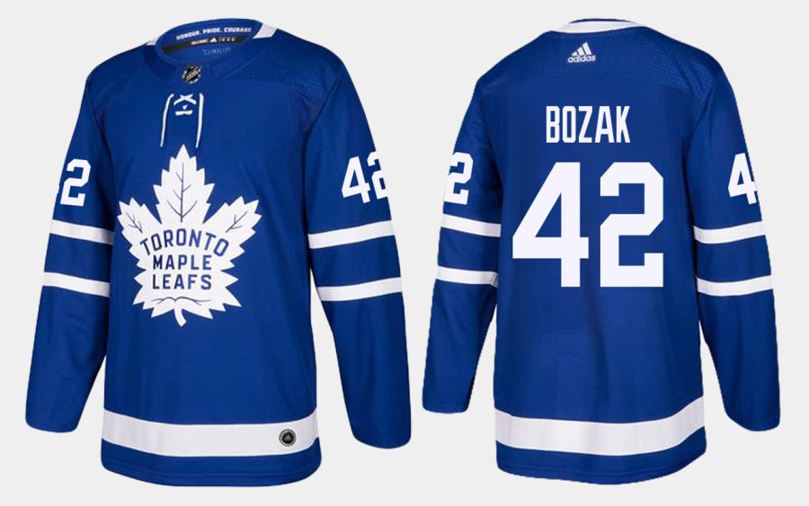 maple leafs tyler bozak home royal jersey