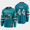 marc edouard vlasic sharks teal home commemorate 30th anniversary jersey