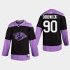 mark borowiecki predators black 2020 hockey fights cancer practice jersey