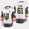 mark stone golden knights white away 2021 captain jersey