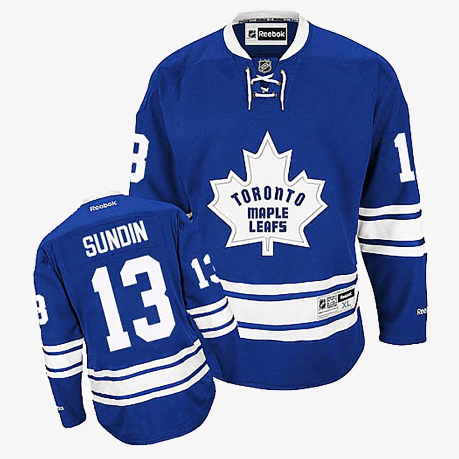 mats sundin blue new third jersey