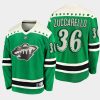 mats zuccarello wild green 2021 st. patricks day jersey