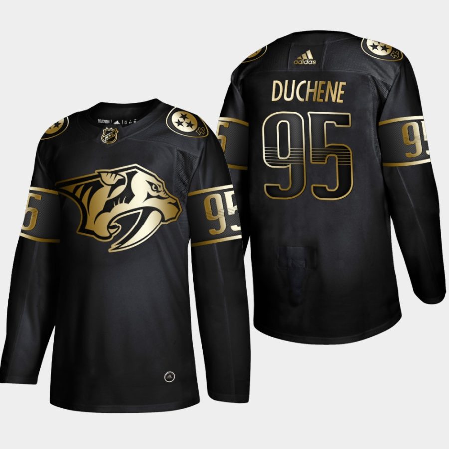 matt duchene predators black nhl golden edition authentic jersey