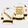 matt staudacher minnesota golden gophers white 2021 b1g tournament championship throwback jersey