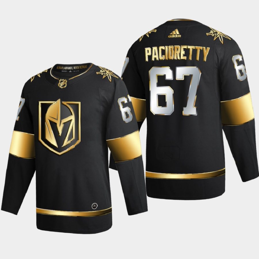 max pacioretty golden knights black golden edition limited authentic jersey