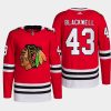 men blackhawks colin blackwell home primegreen authentic red jersey