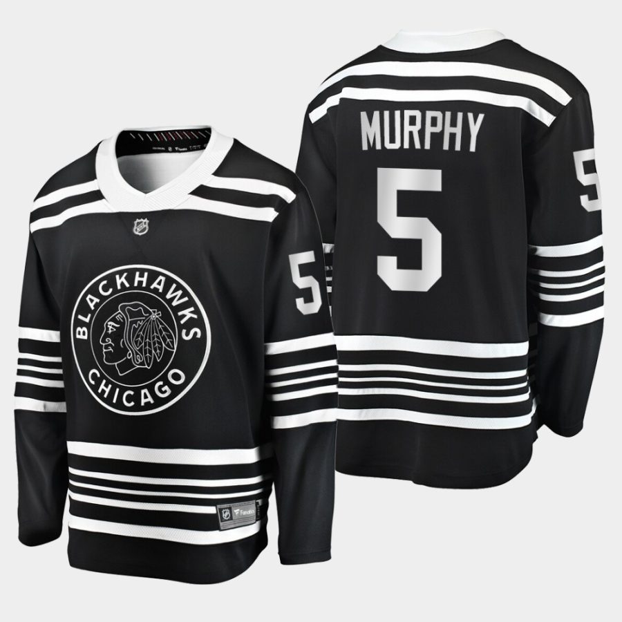 men blackhawks connor murphy 2019 20 season alternate premier player fanatics jersey black