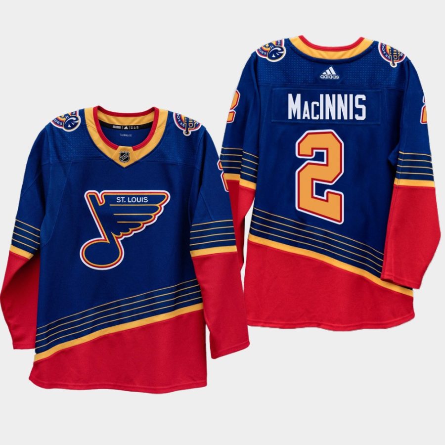 men blues al macinnis 2019 20 season vintage 90s era jersey royal