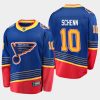 men blues brayden schenn 2019 20 season retro premier fanatics jersey blue