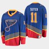 men blues brian sutter heritage premier jersey