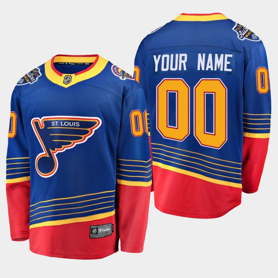 men blues custom retro 2020 all star patch fanatics jersey blue