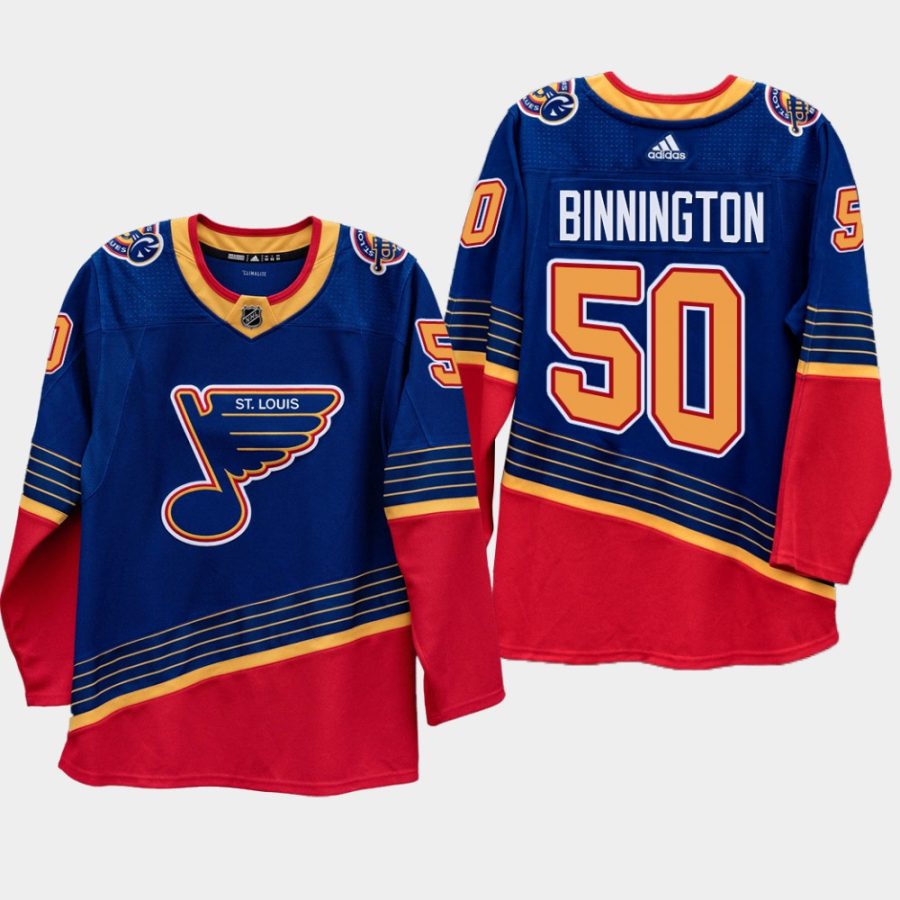 men blues jordan binnington 2019 20 season vintage 90s era jersey royal