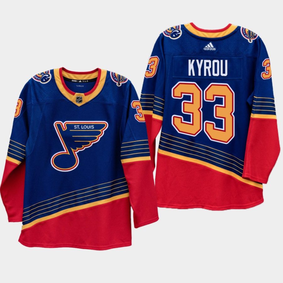 men blues jordan kyrou 2019 20 season vintage 90s era jersey royal