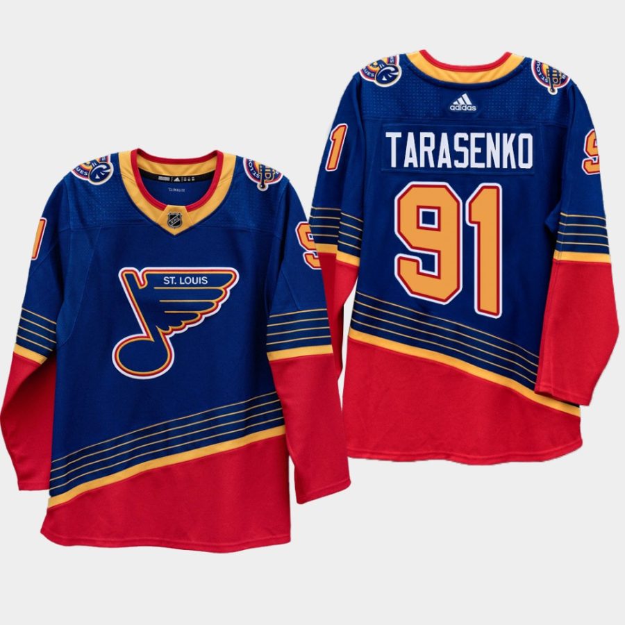 men blues vladimir tarasenko 2019 20 season vintage 90s era jersey royal