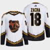 men bruins pavel zacha 2022 authentic primegreen reverse retro 2.0 white jersey