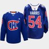 men canadiens jordan harris special edition radioteledon 2022 royal jersey