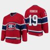 men canadiens larry robinson throwback heroes of hockey red jersey