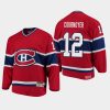 men canadiens yvan cournoyer throwback heroes of hockey red jersey