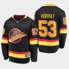 men canucks bo horvat 2019 20 season flying skate premier breakaway fanatics jersey black