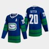 men canucks brandon sutter 2020 21 authentic player alternate jersey blue