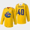 men canucks elias pettersson 2022 warmup diwali night yellow jersey