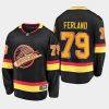 men canucks micheal ferland 2019 20 season flying skate premier breakaway fanatics jersey black