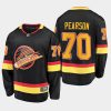 men canucks tanner pearson 2019 20 season flying skate premier breakaway fanatics jersey black