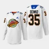 men canucks thatcher demko 2023 pre game sweater christmas night white jersey