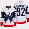 men capitals evgeny kuznetsov primegreen authentic 2023 nhl stadium series white jersey