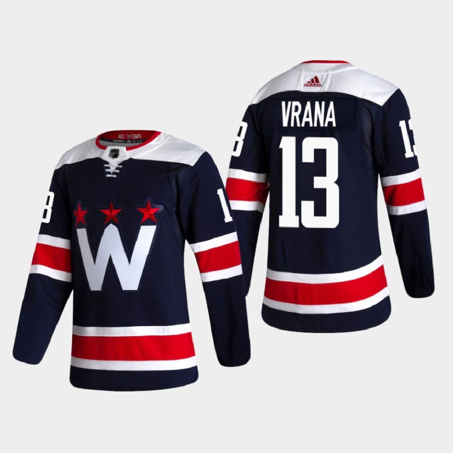 men capitals jakub vrana 2020 21 authentic alternate navy jersey