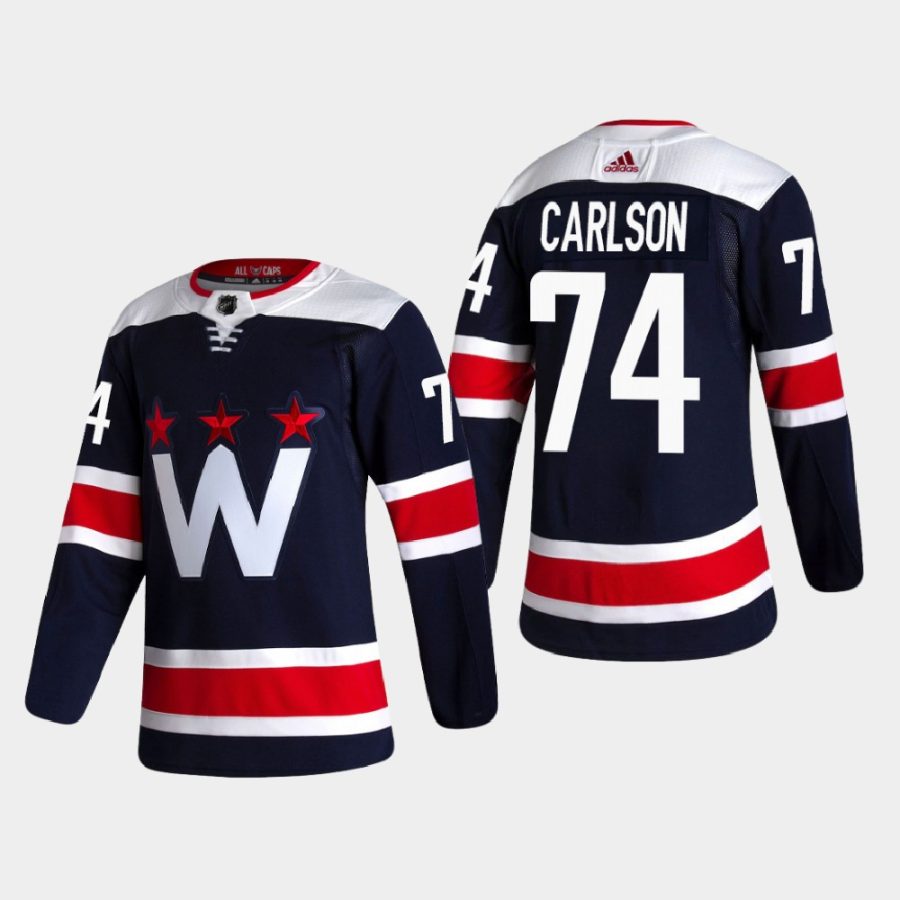 men capitals john carlson 2020 21 authentic alternate navy jersey