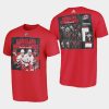 men carolina hurricanes 2021 calendar collcetion red t shirt