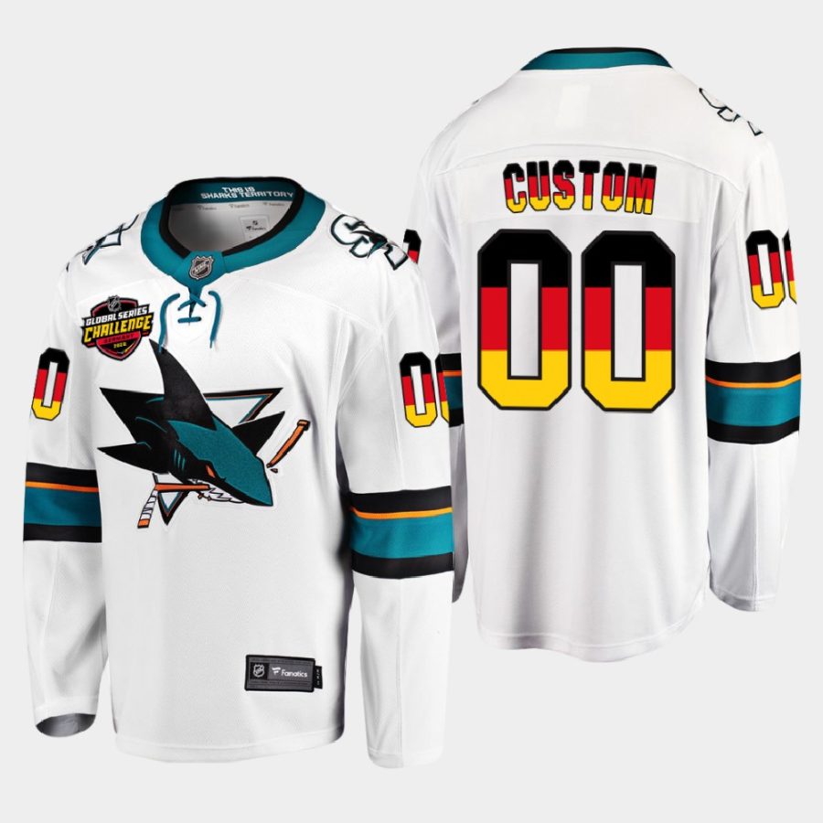 men custom sharks white 2022 nhl global series germany challenge jersey